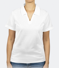 Sport-Tek Ladies Dri-mesh V-Neck Polo